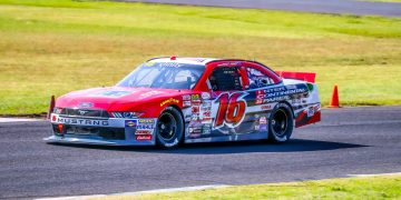 The #16 Ford Mustang that Jack Perkins will race at The Bend. Image: AASA